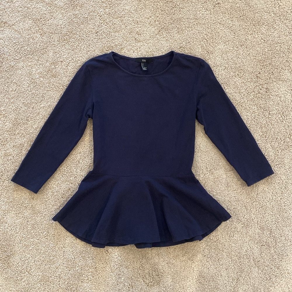 Forever 21 Peplum Top